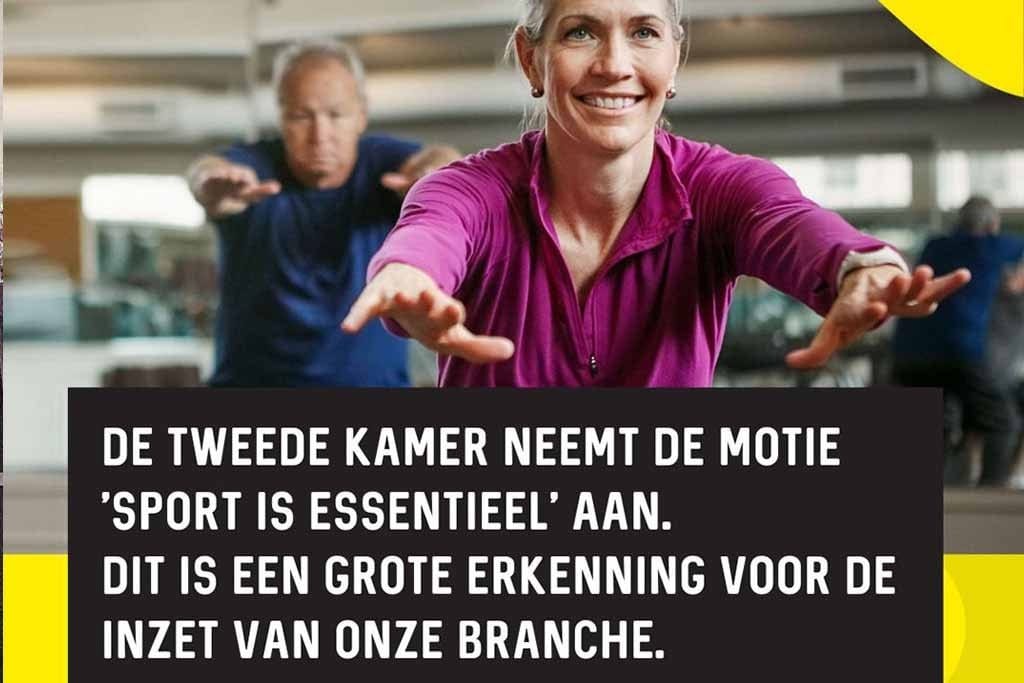 sporten is essentieel